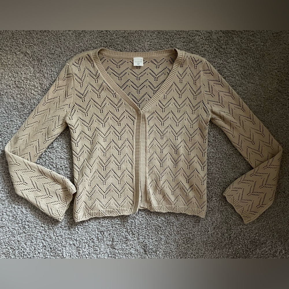 Abercrombie Beige Light Sweater